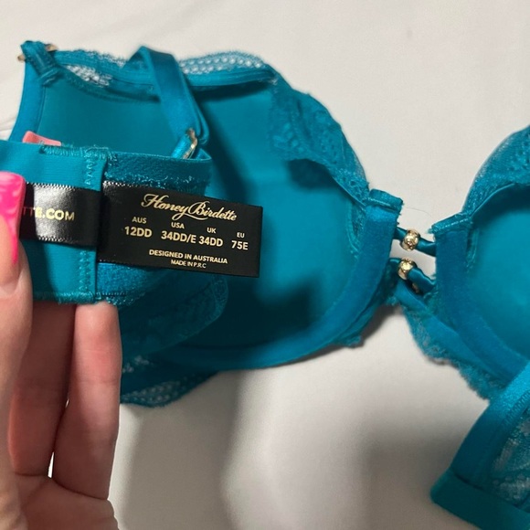 Honey Birdette Push-Up Bra - Picture 3 of 3